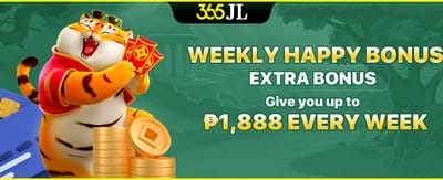 Weekly Happy Bonus Reload promotion banner